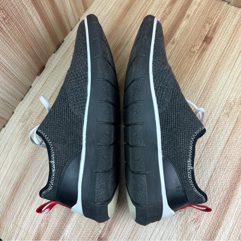 Cole Haan Shoes Mens Size 11.5 Black Gray ZEROGRAND Knit Lace Up Sneakers C31402 - Picture 5 of 8